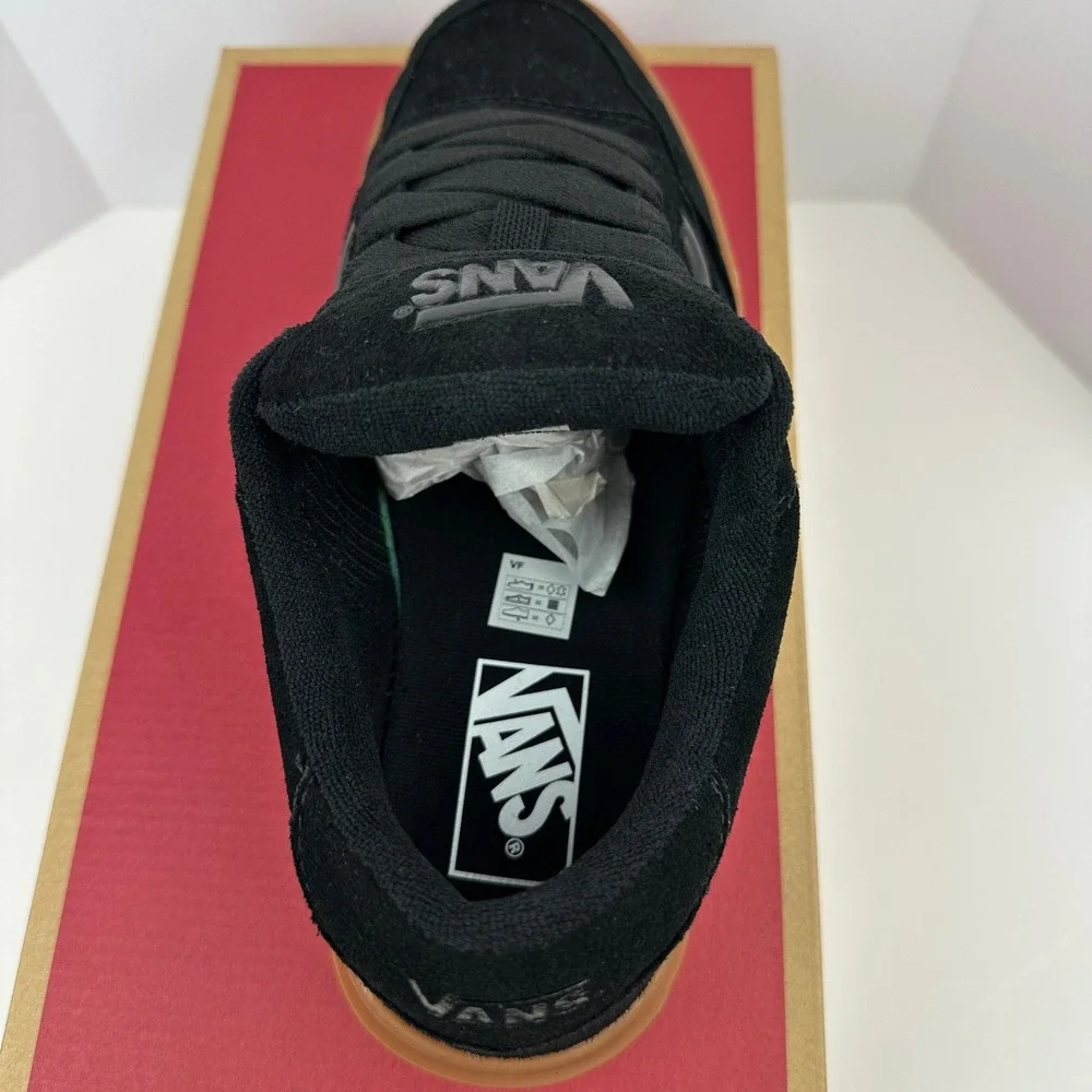 NEW Vans Hylane Black Gum Suede Chunky Y2K Skate Shoes Mens 8 Womens 9.5 Sneaker